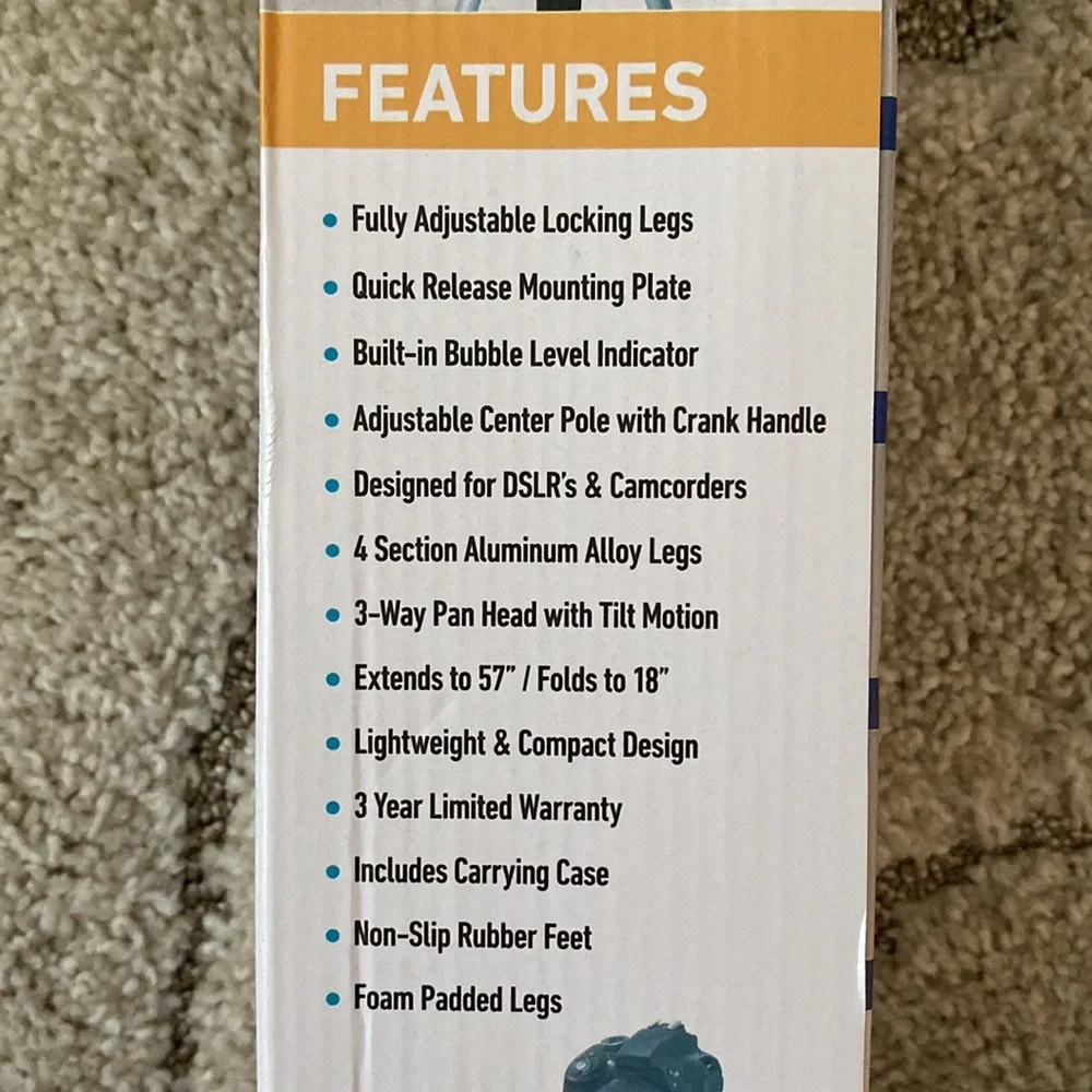Ultimaxx 57” Tripod